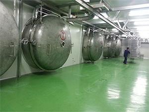 Liofilizador industrial BLK2000kg, Equipamento de liofilização de grande capacidade